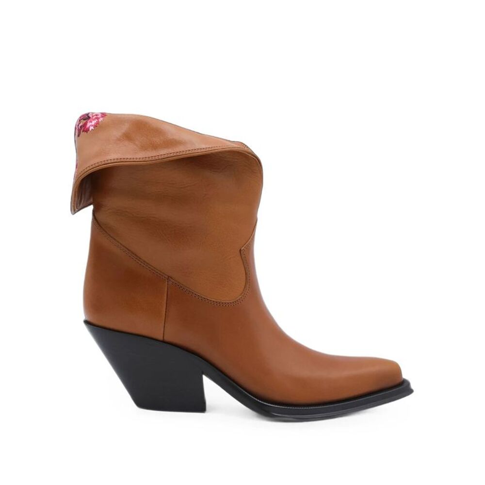 Stivaletti "Azelan" In Pelle Semi-Lucida Women